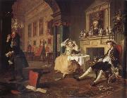 shortly after the wedding William Hogarth